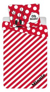 Jerry Fabrics Minnie Red "oh Gosh" 140x200/70x90 cm