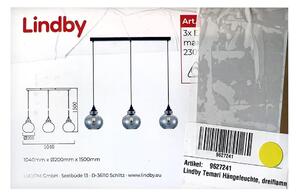 Lindby Lindby - Luster na lanku TEMARI 3xE27/60W/230V LW0190 + záruka 3 roky zadarmo