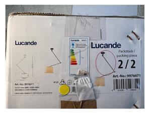 Lucande Lucande - Luster na tyči JOLLA 1xE27/60W/230V LW0355 + záruka 3 roky zadarmo
