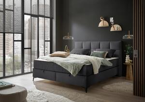 AMERICKÁ POSTEĽ, 180/200 cm, antracitová MID.YOU - Online Only zostavy, Online Only