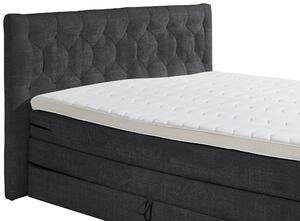 BOXSPRINGOVÁ POSTEĽ, 180/200 cm, čierna MID.YOU - Online Only zostavy, Online Only