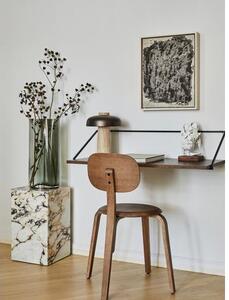 Nástenný pracovný stôl z dreva a kovu Rail