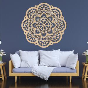 Nástenný drevený obraz mandala svetlo života - LUMEN: HDF - Javor 20 cm 4515-97644 HDF0508