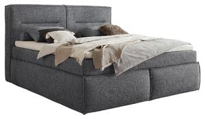 BOXSPRINGOVÁ POSTEĽ, 200/220 cm, antracitová MID.YOU - Online Only zostavy, Online Only