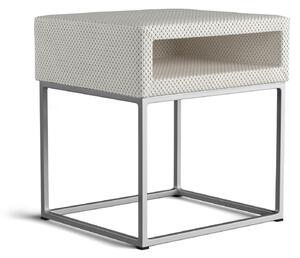 NOČNÝ STOLÍK, krémová, 45/53/40 cm Welnova - Spálňové sety