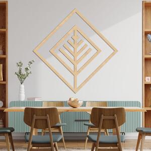 Geometrický obraz list - LEARD: HDF - Javor 30 cm 4517-97999 HDF0397-B