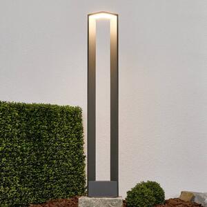 Lucande Jeny LED závesné svietidlo, 100 cm, antracit, hliník