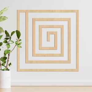 Drevená geometrická dekorácia - WOORTLE: HDF - Javor 30 cm 4518-98118 HDF0397
