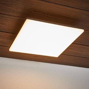 Stropné svietidlo LED Henni, IP65, senzor, 30x30 cm, antracit