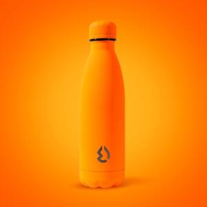 Water Revolution Nerezová Termo fľaša na pitie fluo oranžová Potravinářská nerezová ocel 18/8, 500 ml