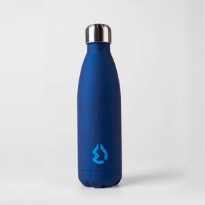 Water Revolution Nerezová termo fľaša na pitie tmavo modrá Potravinárská nerezová ocel, 500 ml