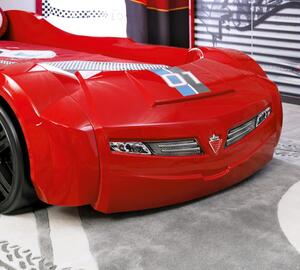 Cilek Detská posteľ auto 90x195 cm TurboMax červená