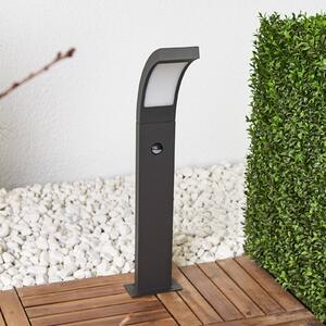 Lucande LED stĺpikové svietidlo Juvia, 60 cm, detektor pohybu, IP54