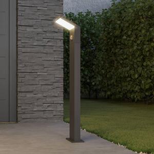 Arcchio LED svetlo na chodník Yolena, senzor, 100 cm, antracit