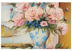 Gario Obraz na plátne Farebné kvety vo váze Veľkosť: 50 x 40 cm