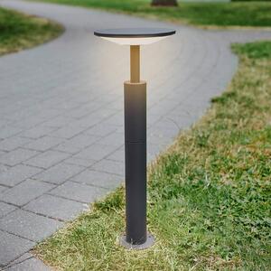 Lucande LED svetlo na chodník Fenia, 60 cm, antracit, IP65