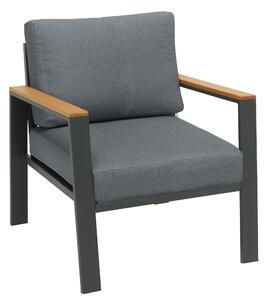 KRESLO NA TERASU, drevo, kov, textil Ambia Garden - Záhradné stoličky, Online Only
