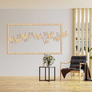 Moderný obraz na stenu vtáky aj biele - RODDO: HDF - Javor 80 x 40 cm 4529-100162 HDF0312