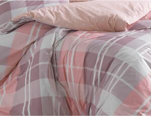 Bavlnené obliečky Mark ružové 200x220/2x70x90 cm