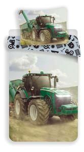 Jerry Fabrics Traktor Green , 140x200/70x90 cm