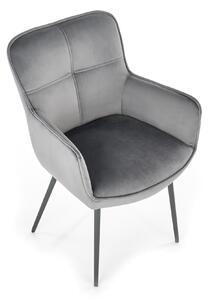 Halmar K463 jedálenská stolička šedá