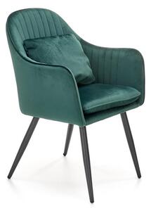 Halmar K464 jedálenská stolička tmavo zelená