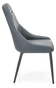 Halmar K465 jedálenská stolička tmavo šedá