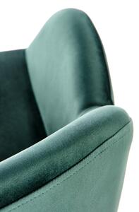 Halmar K480 jedálenská stolička tmavo zelená