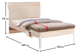 Cilek Študentská posteľ 120x200 cm Duo Line