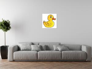 Obraz na plátne Gumová kačička Rozmery: 30 x 30 cm