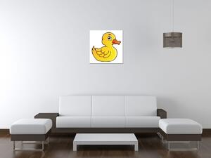 Obraz na plátne Gumová kačička Rozmery: 40 x 40 cm