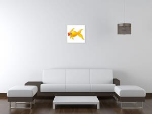 Obraz na plátne Zlatá rybka Rozmery: 30 x 30 cm