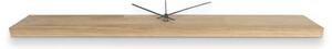 Dubové hodiny v škandinávskom štýle, moderný minimalistický dizajn | QOGOP: Farba strieborná 60x8cm (23.6x3.15in) 4685-111277 MAS020-3041-akcia20