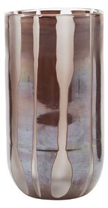 Sklenená váza Bai Brown 15 cm