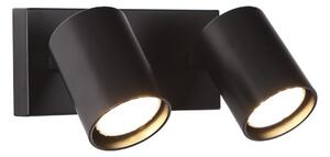 Maxlight TOP 2 | dizajnové nástenné svietidlo Farba: Čierna