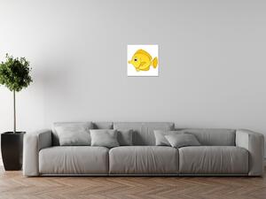 Gario Obraz na plátne Žltá rybka Veľkosť: 30 x 30 cm