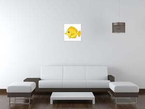 Gario Obraz na plátne Žltá rybka Veľkosť: 30 x 30 cm