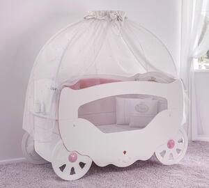 Cilek Luxusná postieľka pre bábätko kočiar 70x130 cm Princess Baby