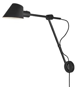 Nástenné Svietidlo DFTP by Nordlux, Čierna, Obývacia izba, Hliník
