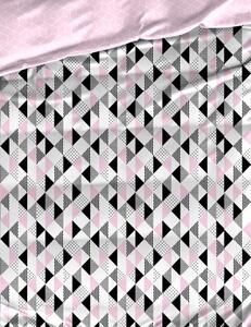 TipTrade Bavlnené obliečky 140x200 + 70x90 cm - Winkel pink