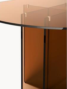 Okrúhly sklenený jedálenský stôl Anouk, Ø 120 cm