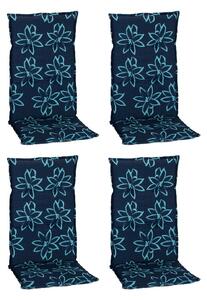 SADA VANKÚŠOV PRE STOLIČKU 4ks, 118/50/6 cm Gardenson - Online Only záhrada, Online Only
