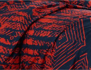 Bavlnené obliečky Modena červené 140x200/70x90 cm