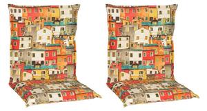 SADA VANKÚŠOV PRE STOLIČKU 2ks, 98/46/8 cm Gardenson - Online Only záhrada, Online Only