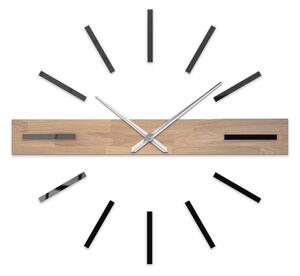 Veľké dizajnové nástenné hodiny | KOPITK: Strieborné ručičky 80 cm 4737-113310 MAS025-3041-SILVER-80