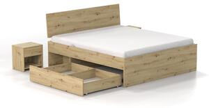 DREVONA Manželská posteľ 180 cm TEA, dub artisan