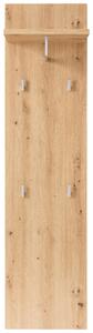 VEŠIAKOVÝ PANEL, dub artisan, 40/158/30 cm - Vešiakové steny, Online Only
