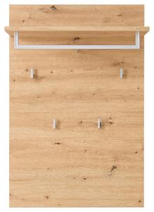 VEŠIAKOVÝ PANEL, dub artisan, 78/117/30 cm - Vešiakové steny, Online Only