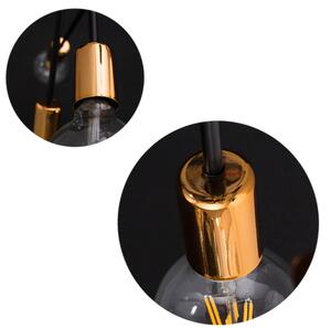 Emibig SPARK K1 | moderná medená nástenná lampa Farba: Čierna