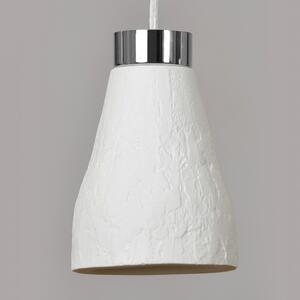 Emibig KREPS 1 | moderná visiaca sádrová lampa Farba: Sivá